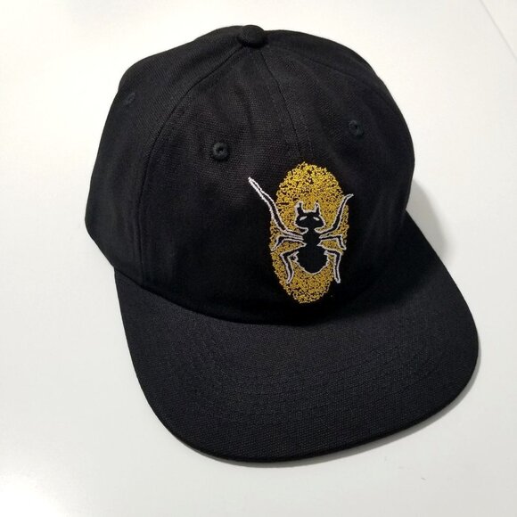 NEW Carpet Company Season‎ 13 Ant Hat Flat Brim Adjustable Size OS Color Black - Picture 3 of 8